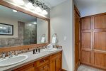 Bathroom 1 is premier rated with granite countertops
